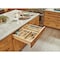 Rev-A-Shelf Drawer Replacement, Maple Veneer, Light Brown, 27 in W, 4.44 in H, 22.25 in D, 22.25 in L 4WTCD-30HSC-1 - alternate 4